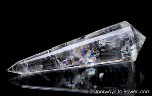 John of God Crystal 24 Sided Vogel Healing Wand 'Elevated Consciousness'