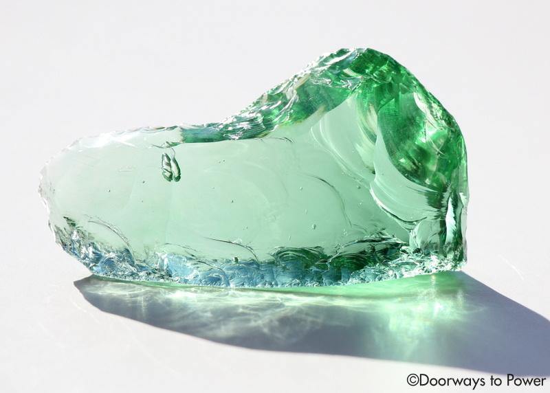 Ethereal Mint Monatomic Andara Crystal 'ANAHATA'