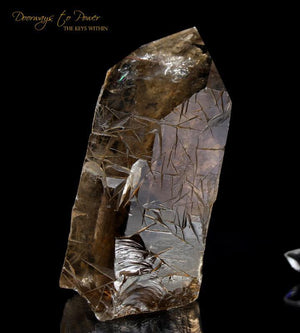 Golden Harmonics Spirit Paths Quartz Crystal 'Bridge to Infinity'