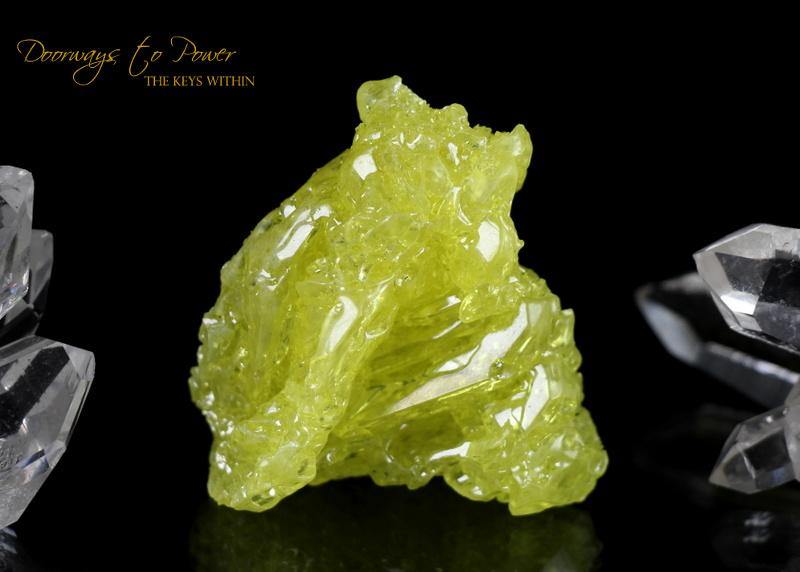 SULFUR Crystal Gem Specimen 'Transformation & Balance'