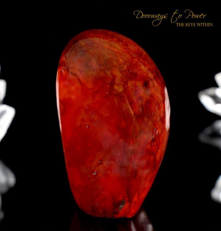 Carnelian Crystal Altar Stone 'Vitality & Energy'