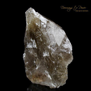 Golden Light Language Quartz Crystal