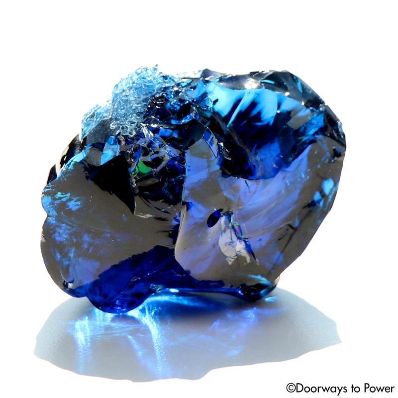 Electric Blue Atlantean Monatomic Andara Crystal 'Pleiadian Emissaries of the Light'