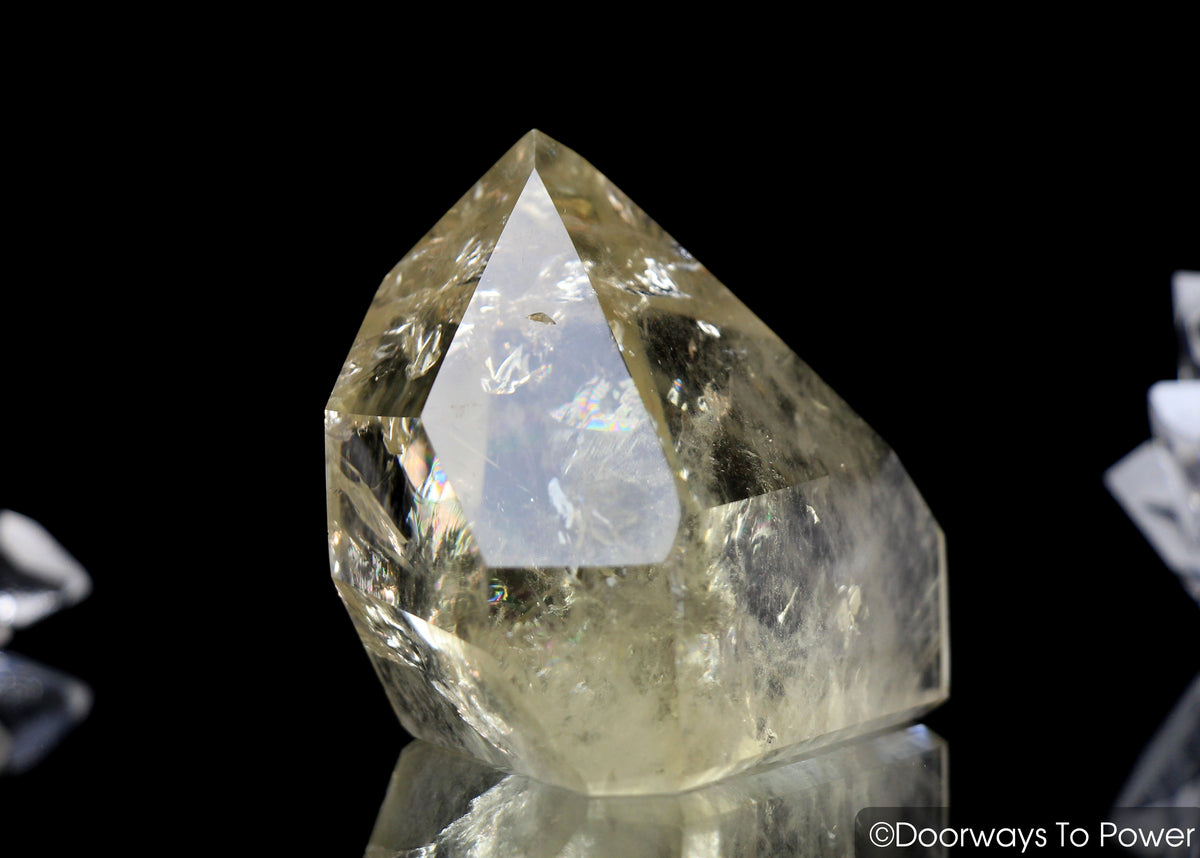 John of God Crystal Citrine 'Abundance Stone' Manifest Spirit Isis Casa Crystal Point