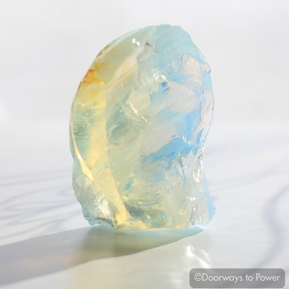Angel Aura Opal Monatomic Andara Crystal w/ Rainbows 'Angel Codes'