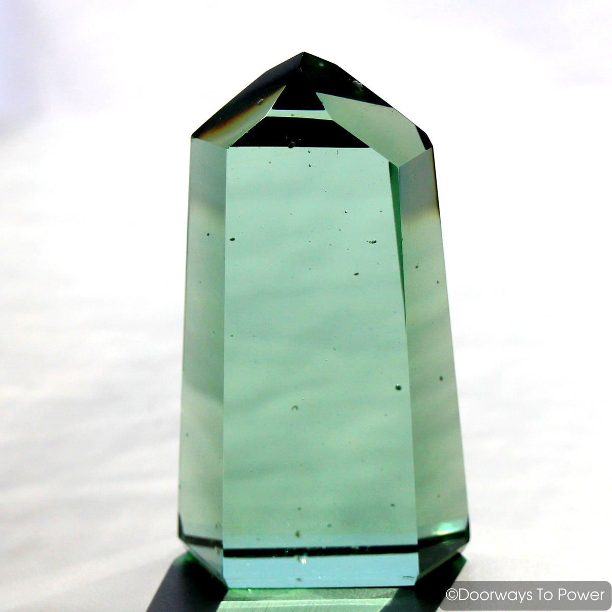 John of God Crystal Green Obsidian Casa Crystal Master Dow