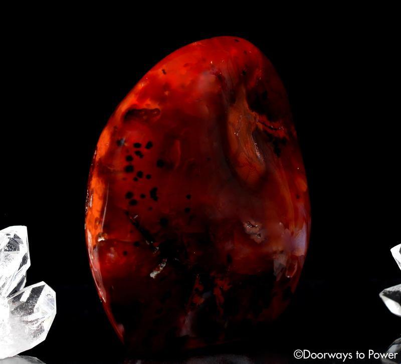 Carnelian Crystal Altar Stone 'Vitality & Energy'