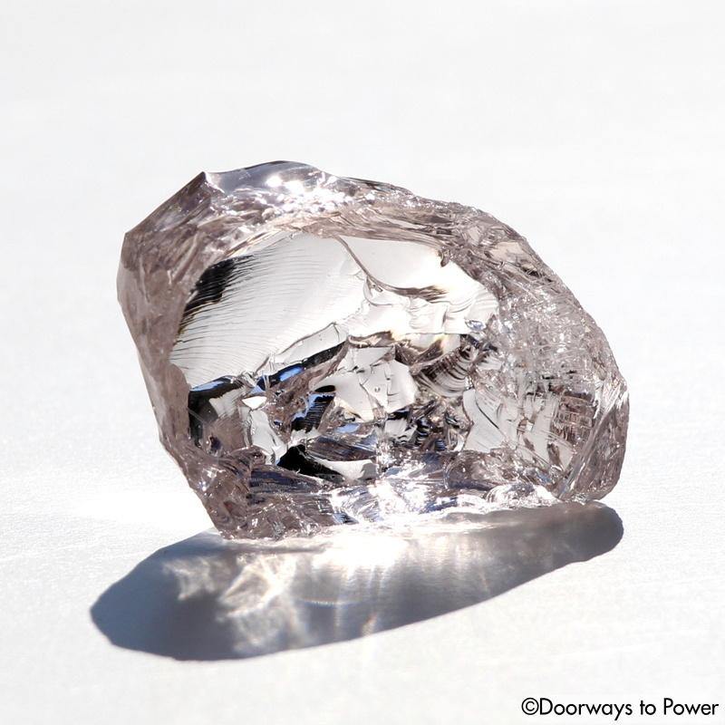 Arcturian Starseed Pink Andara Crystal Gem 'Quantum Light Pod'