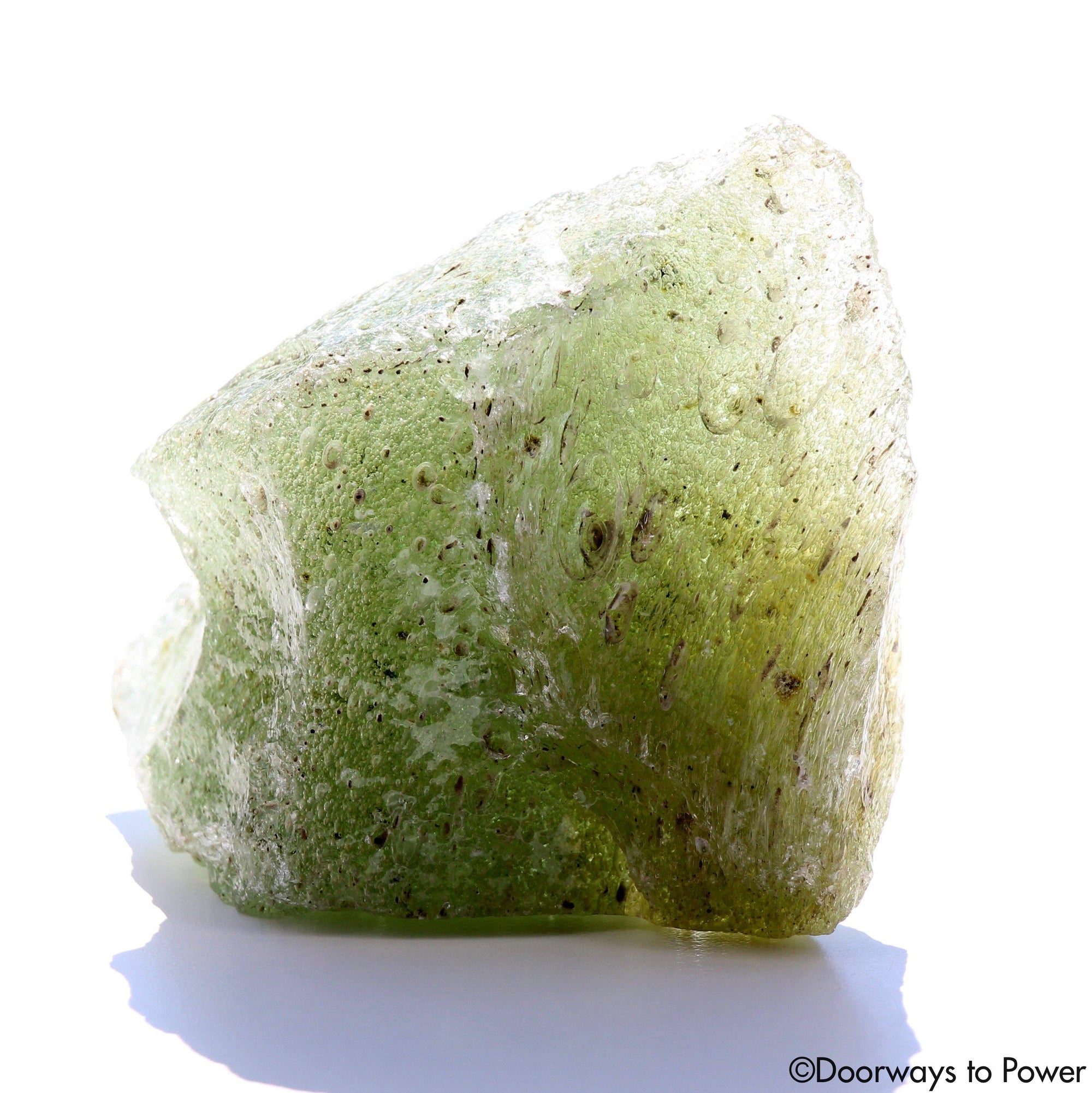 Tibetan Green Sea Foam Elder Andara Crystal 'Mahatmas Wisdom'