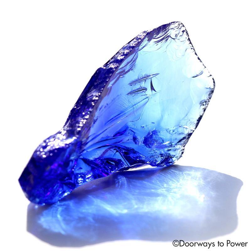Majestic Elestial Starlight Sapphire Andara Crystal \ OverSoul \ Sixth Density Light