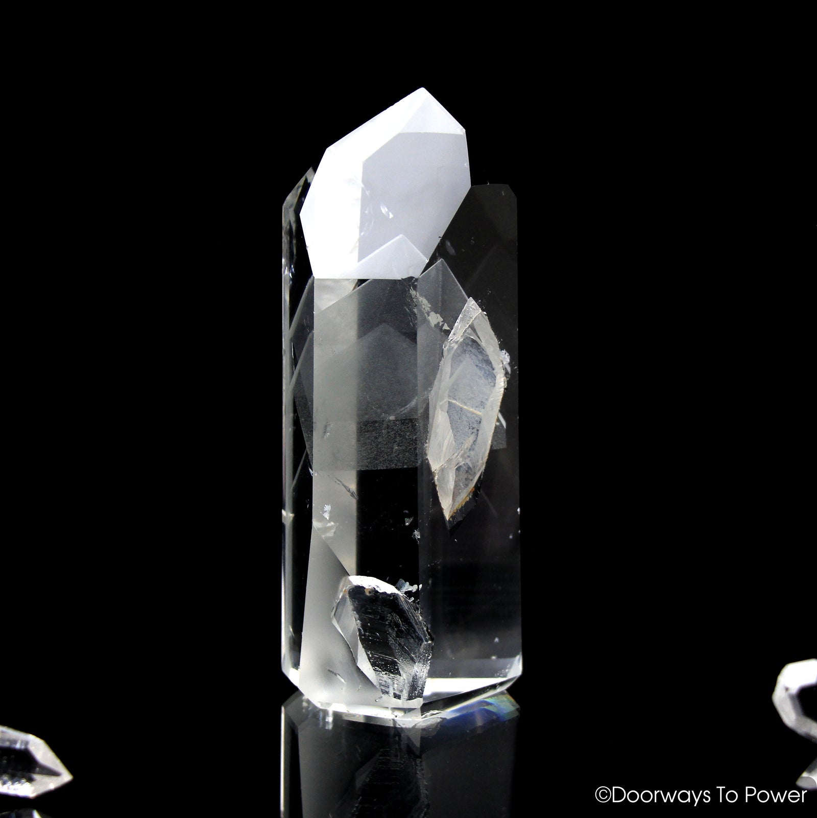 John of God Manifestation Crystal Phantom Quartz Point