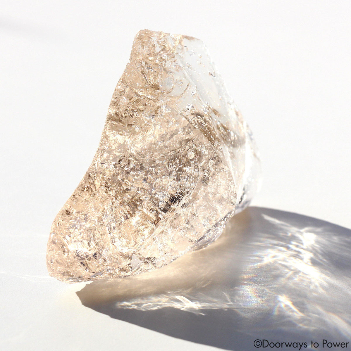 Arcturian StarSeed Pink Monatomic Andara Crystal 'Quantum Light Pod'