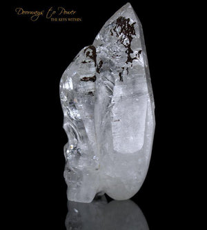 Lemurian Quartz Crystal Skull 