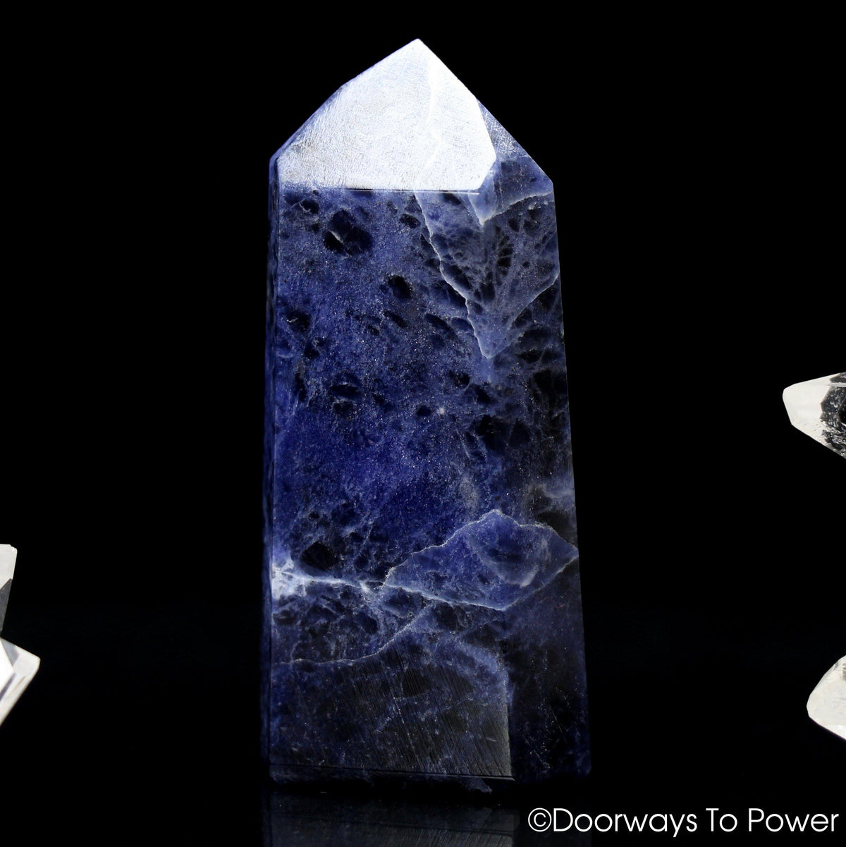 John of God Quartz Crystal Sodalite Temple Heart Dow