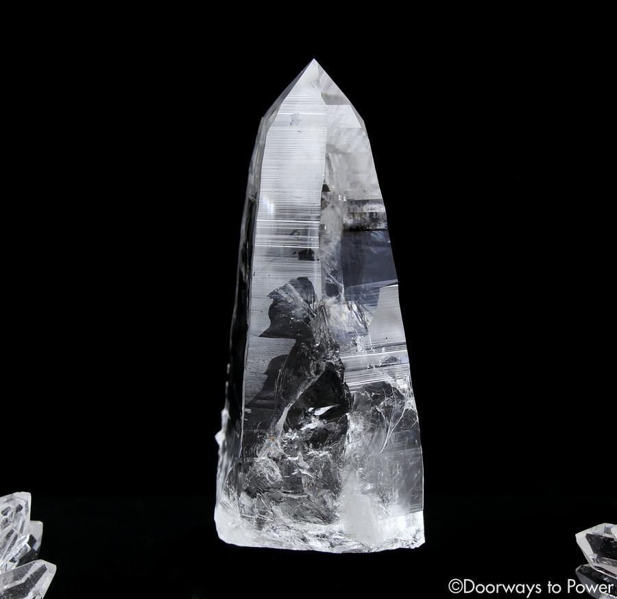Colombian Lemurian Light Quartz Isis Crystal Point 'Illuminate'