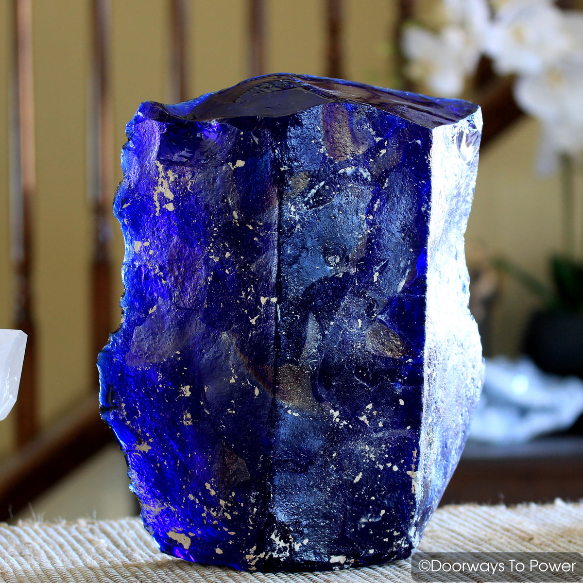 Tanzanite Fire Monatomic Andara Crystal Sculpture