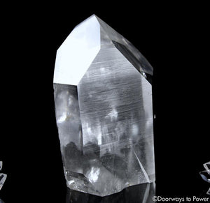 Lemurian Phantom Quartz Record Keeper Crystal 'Light Language 9D Energy Gateway'