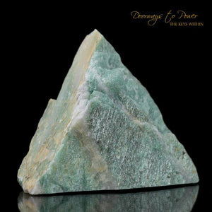 Blue Green Azeztulite Crystal 