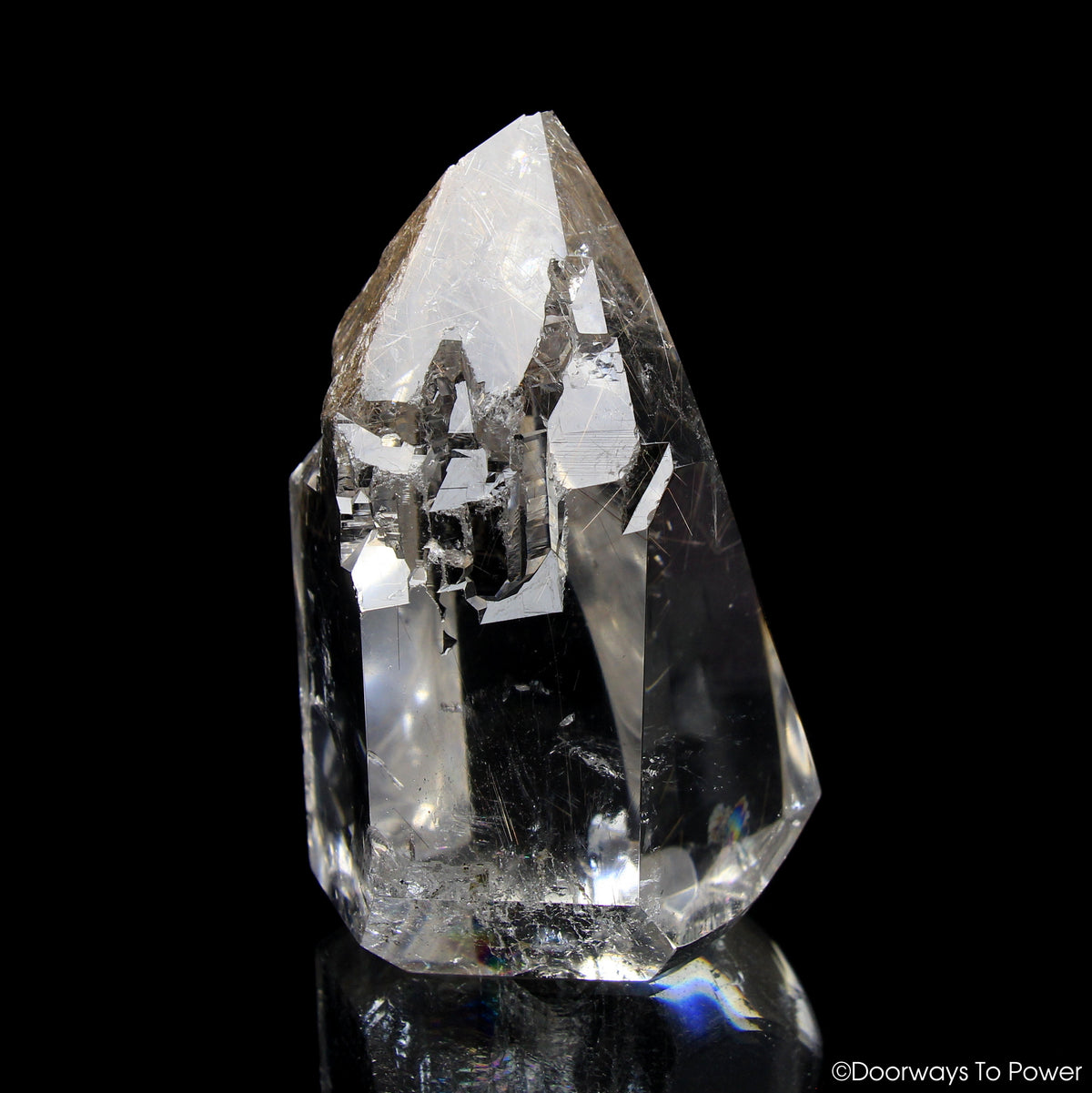 John of God Crystal Dow Record Keepers Golden Rutiles & Rainbows 'Lighted Spirit' Rare