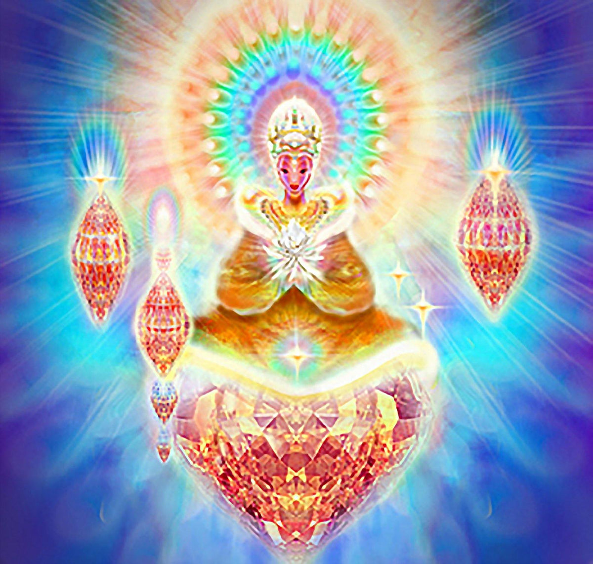 Lemurian Amber Andara Crystal 'Light Transmuted into Life'