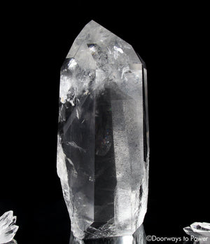 Lemurian Light Phantom Quartz Crystal XL 'ERA of LIGHT' Museum Quality