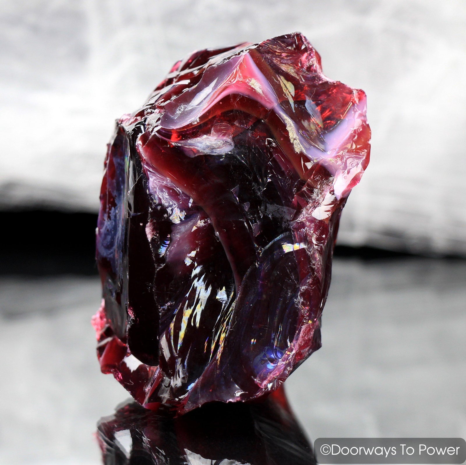 Angel Aura HGW Raspberry Monatomic Andara Crystal