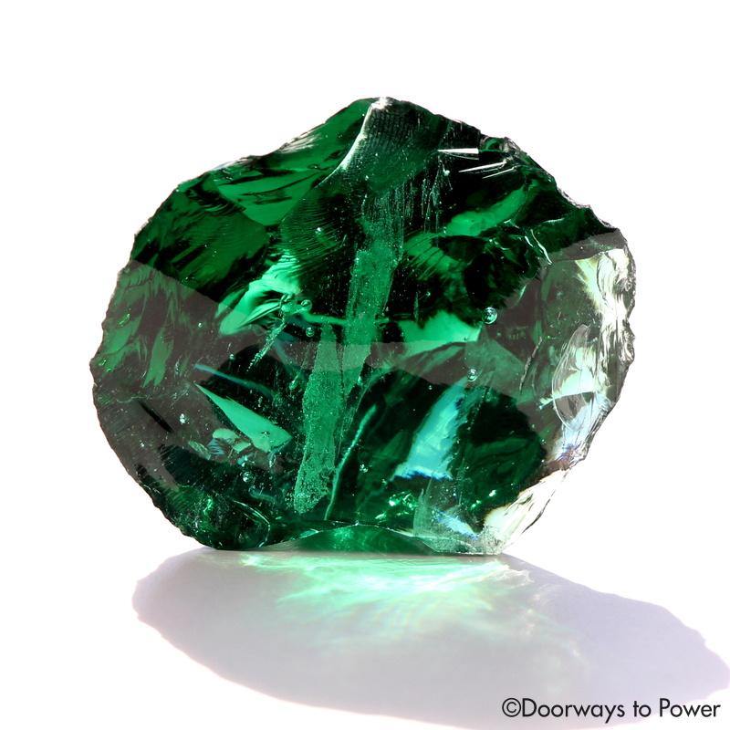 Emerald Green Thoth the Atlantean Andara Crystal 'Emerald Tablets'