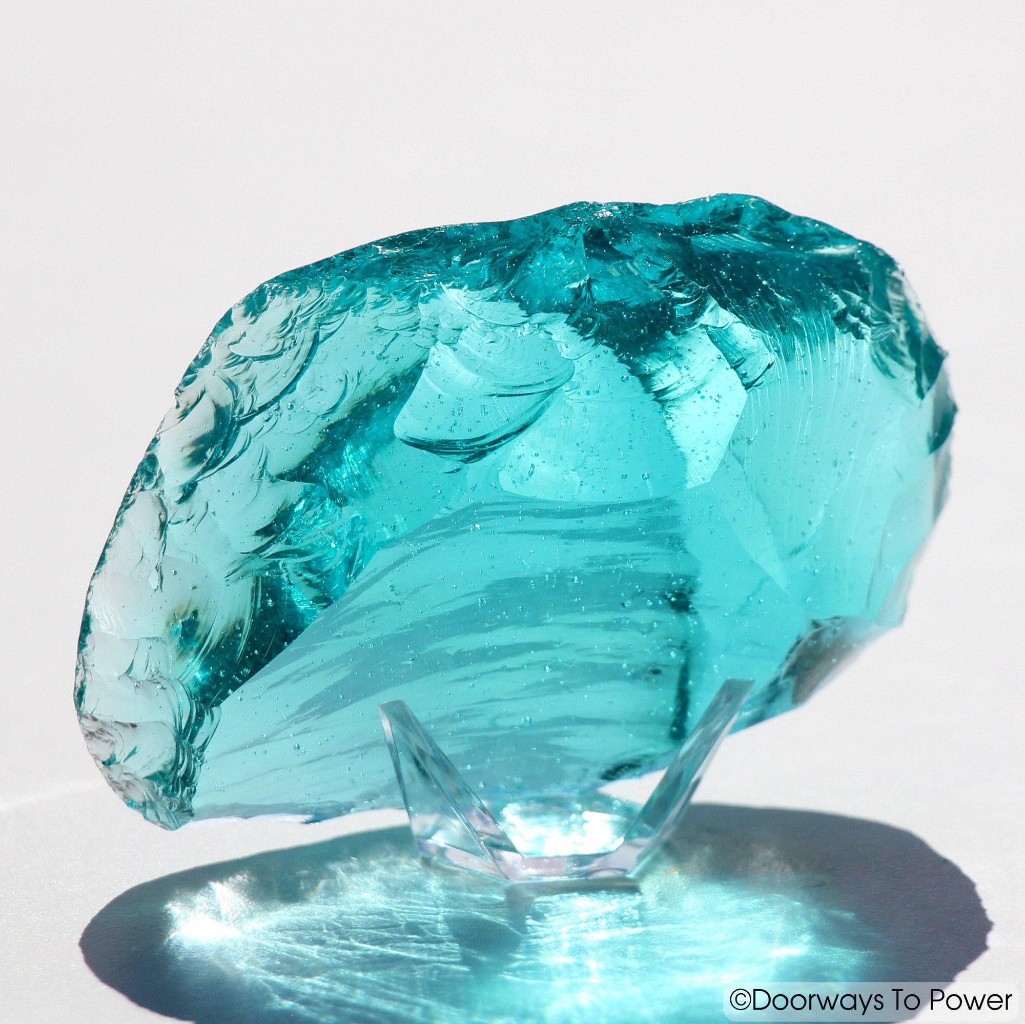 Cyan Angeles Monatomic Andara Crystal 'Celestial Messenger'