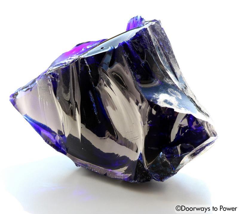 Tanzanite Fire & Elestial Starlight Andara Crystal 'ARCTURIAN STAR-SHIP' 5D