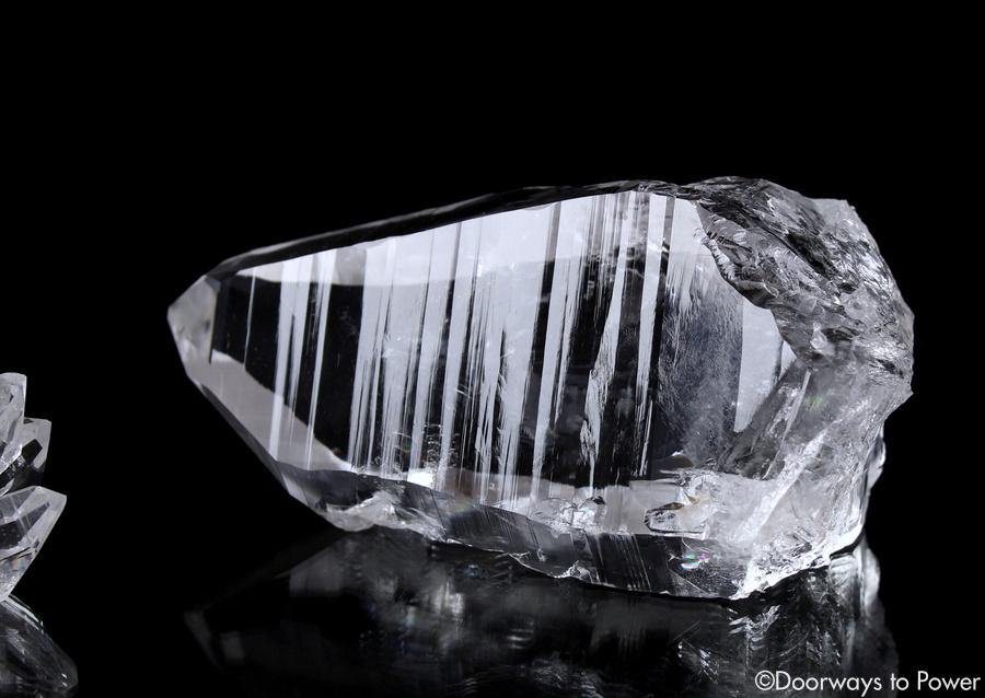 Colombian Lemurian Light Quartz Isis Crystal Point 'Illuminate'