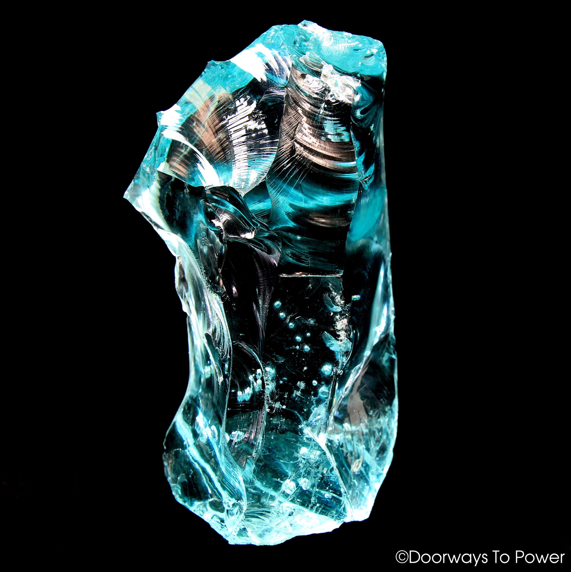 Cyan Angeles Lady Nellie Monatomic Andara Crystal 'Celestial Messenger'