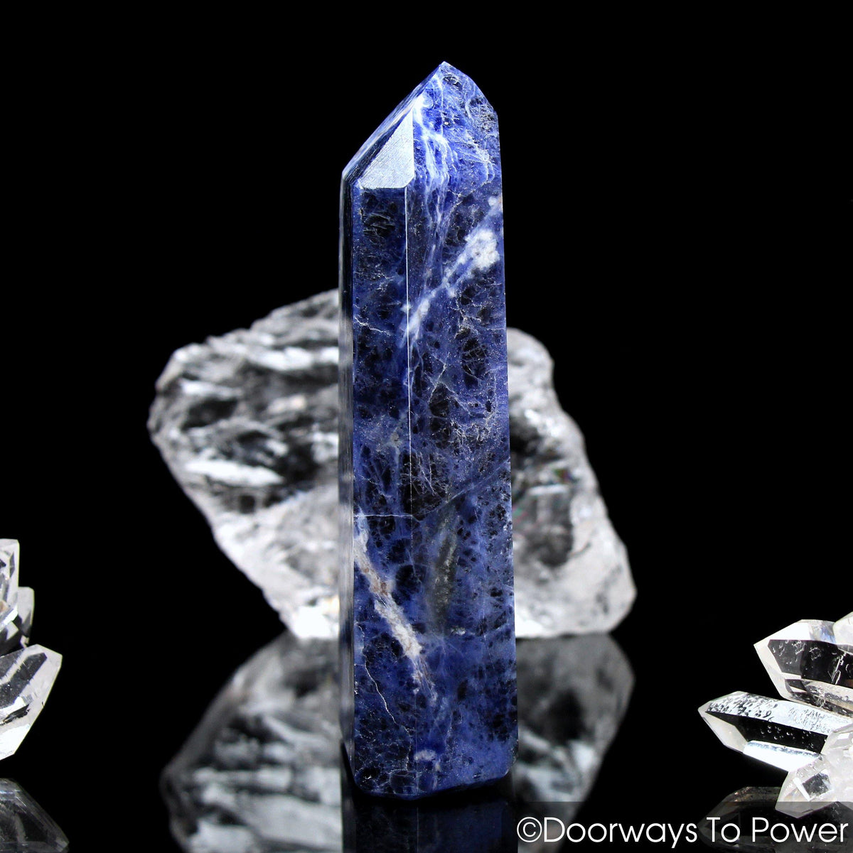 John of God Sodalite Casa Crystal Point & Channeler