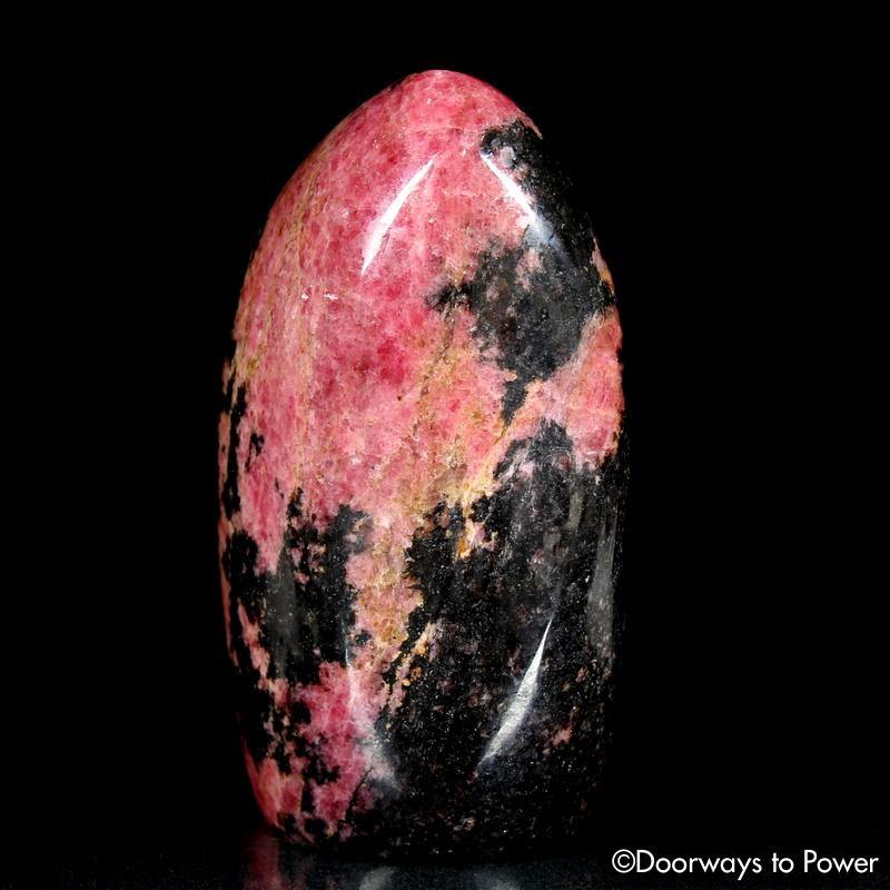 Rhodonite Healing Crystal Altar Stone
