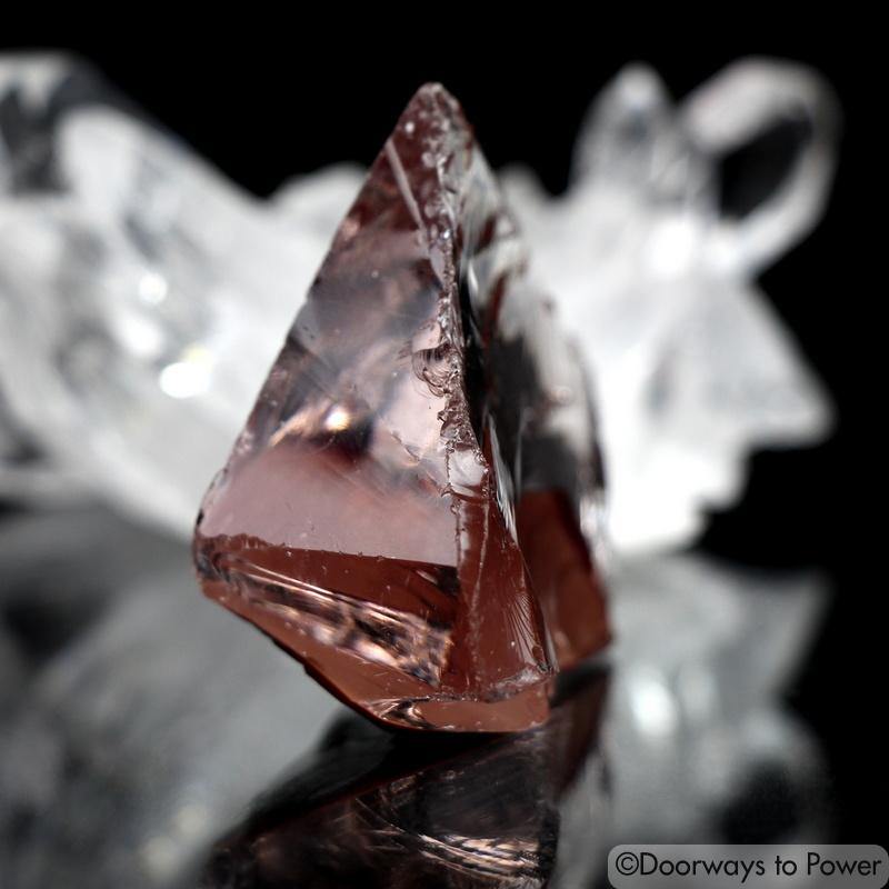Gem Bi Color King Solomon HGW Pink Andara Crystal