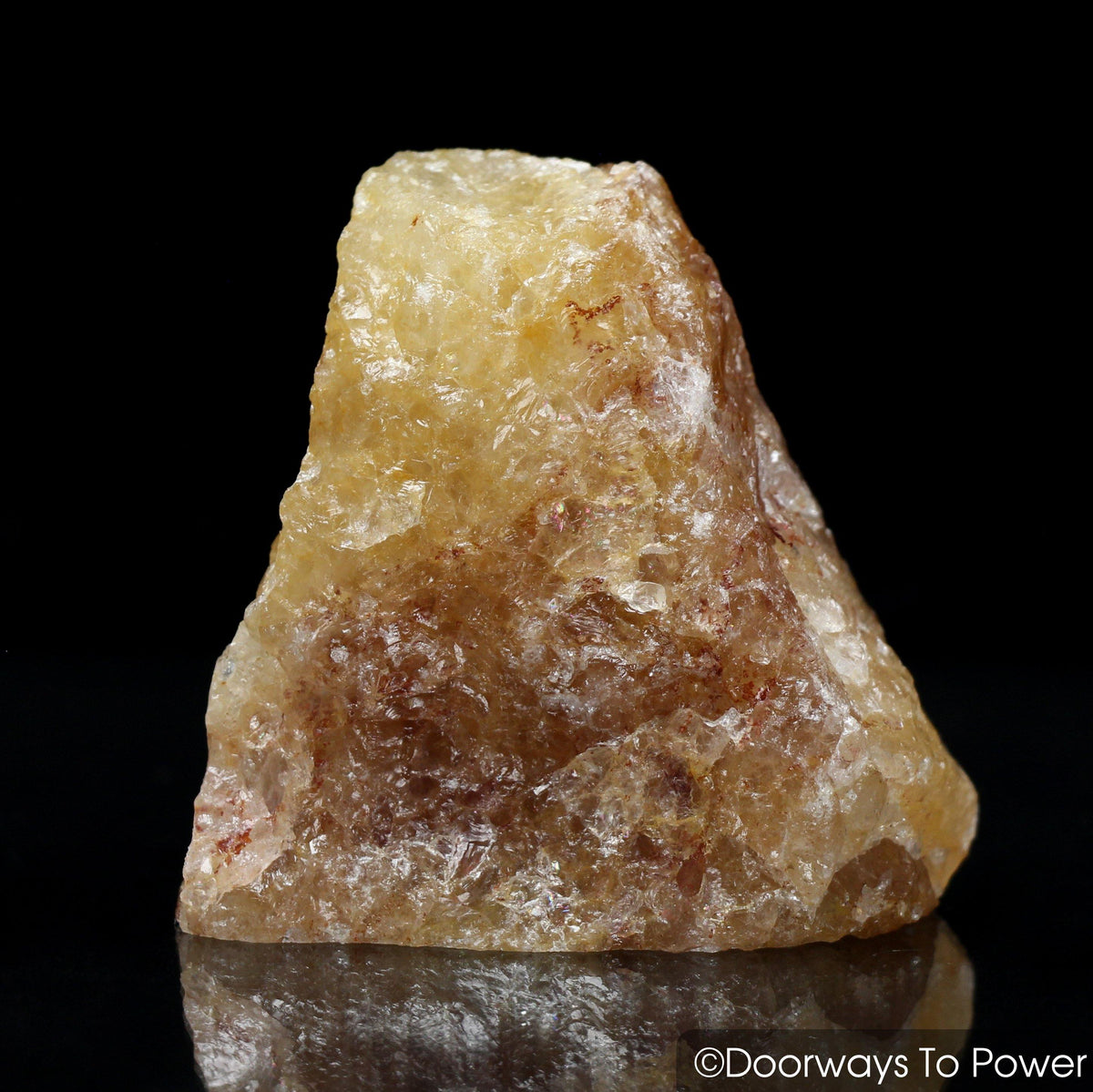 Himalaya Red Gold Azeztulite Crystal Altar Stone 