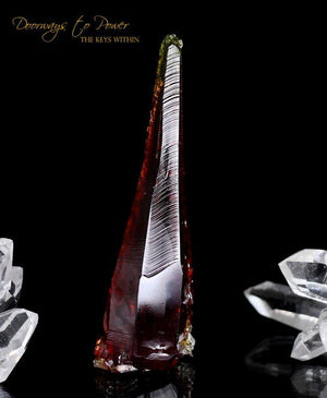 ZINCITE Crystal Specimen 'FIRE' Museum Quality A+++