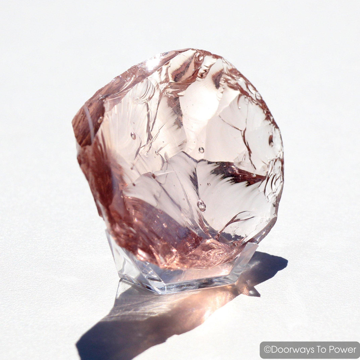 Arcturian StarSeed Pink Monatomic Andara Crystal 'Quantum Light Pod'