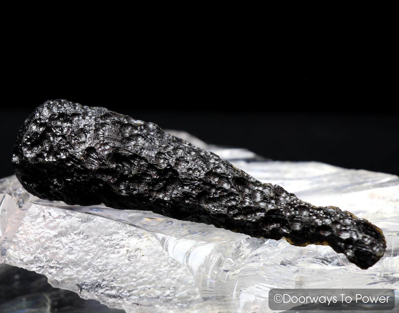 Tibetan Tektite Specimen Synergy 12 Stone