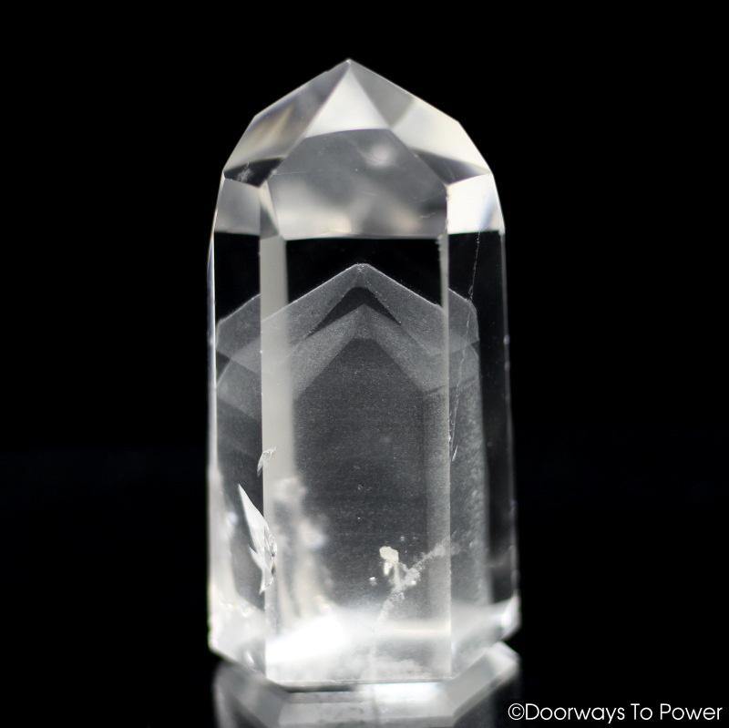 John of God Quartz Phantom Crystal Point