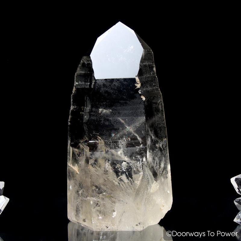 Golden Lemurian Seed Record Keeper Crystal & Pleiadian Starbrary