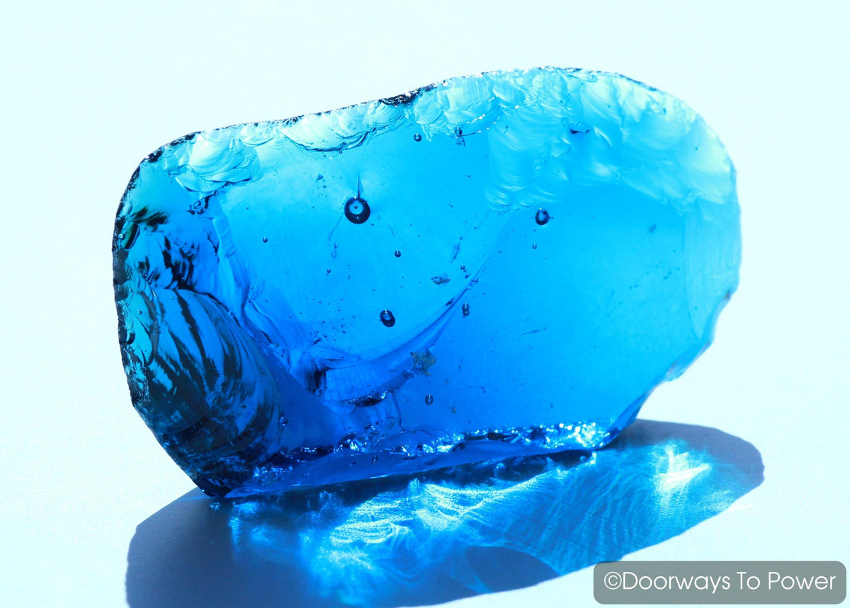 Electric Blue Atlantean Monatomic Andara Crystal 'Pleiadian Emissaries of the Light'