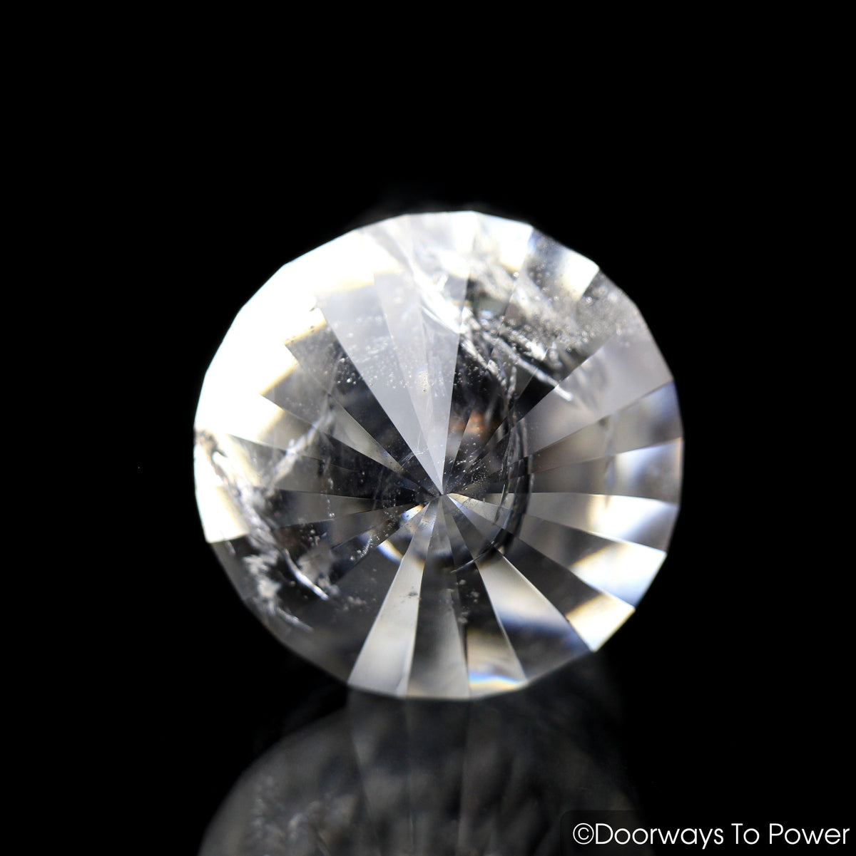 24 Sided Vogel Crystal Quartz Wand