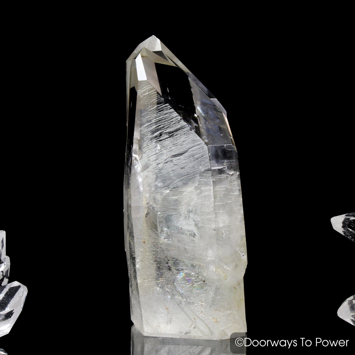 Lemurian Seed Quartz Record Keeper Crystal & Tantric Twin Starbrary