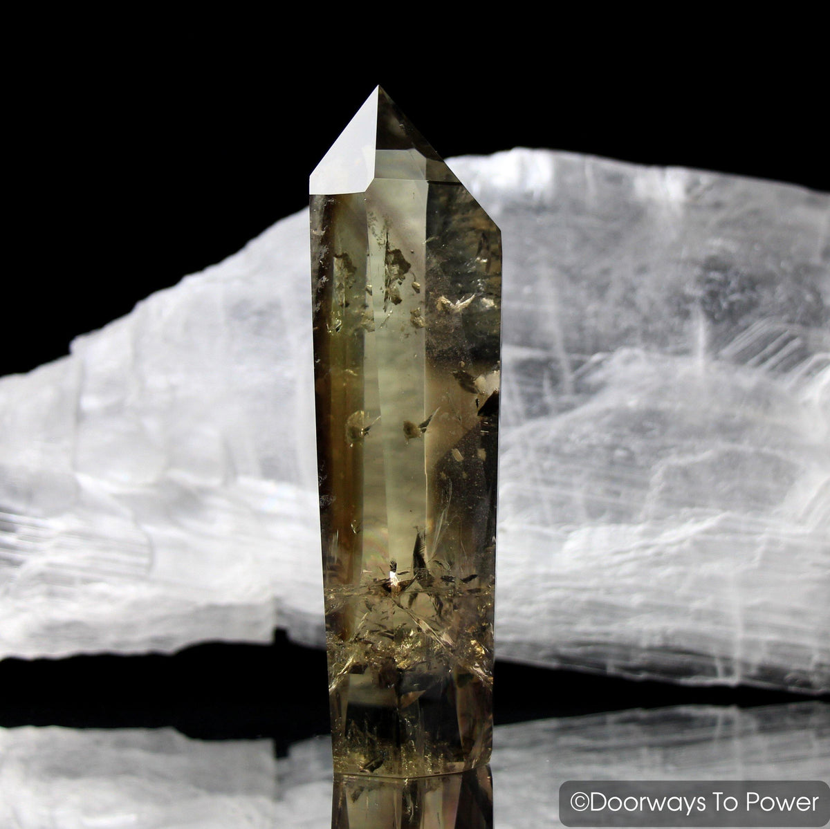 John of God Crystal Citrine & Smoky Phantom Quartz