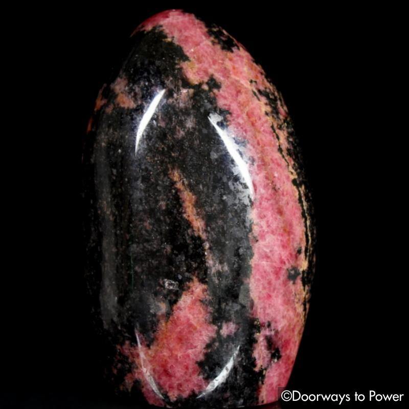 Rhodonite Healing Crystal Altar Stone