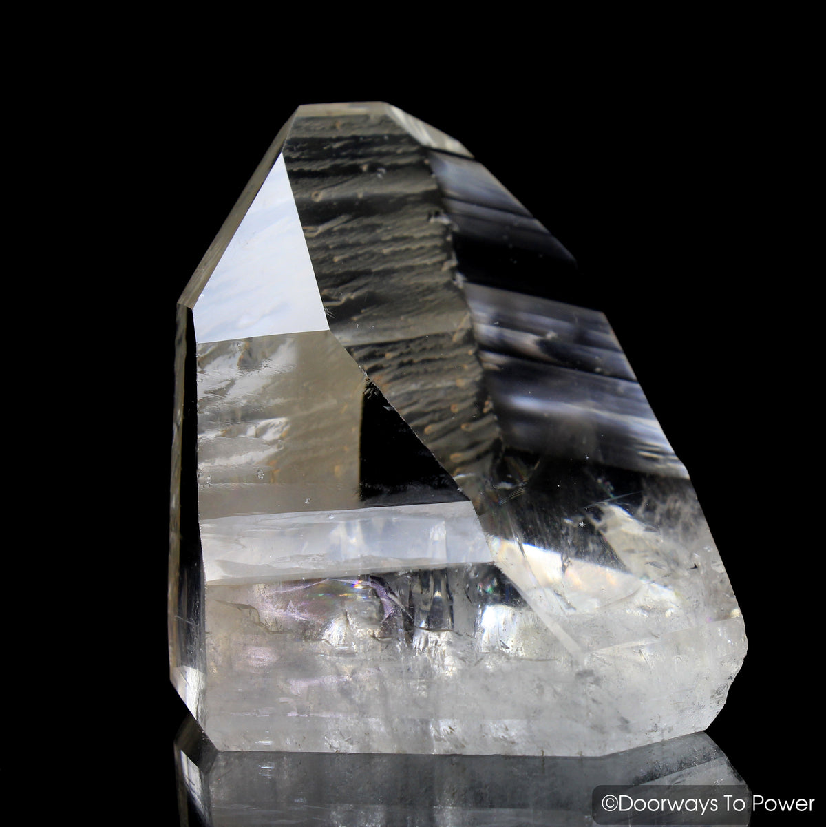 Lemurian Quartz Master Crystal 'Old Soul' Record Keeper