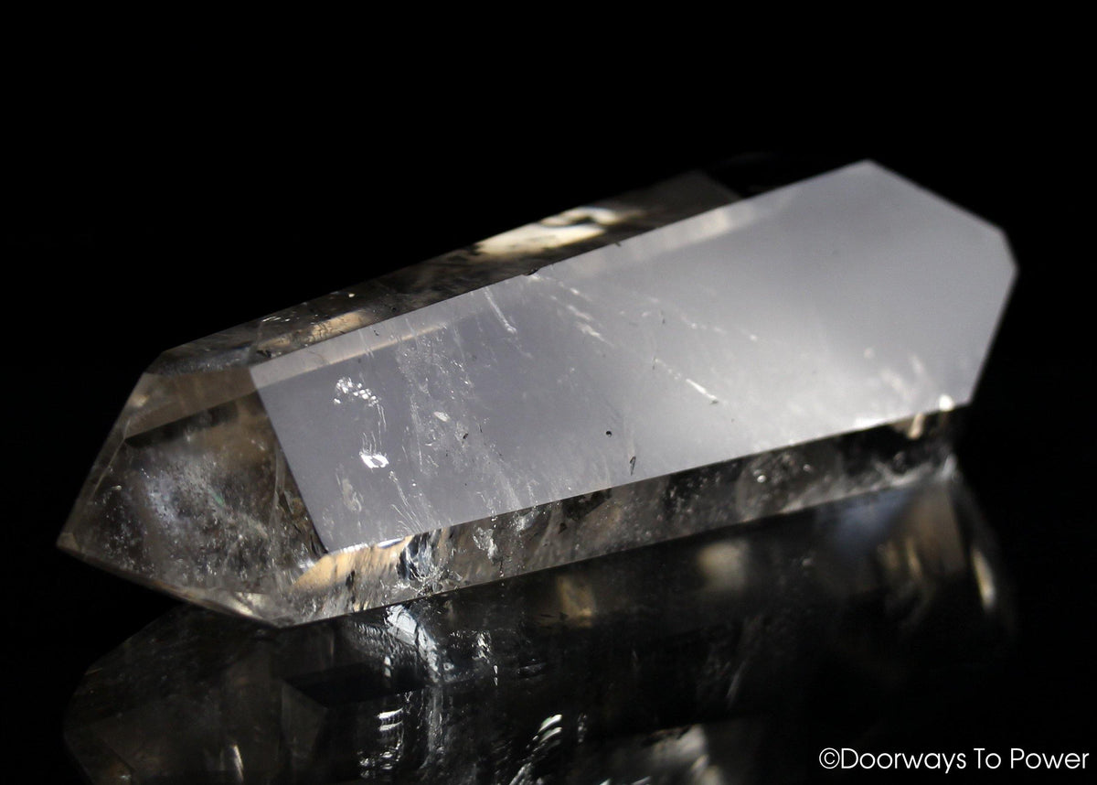 John of God Quartz Citrine Double Terminated Quartz Wand