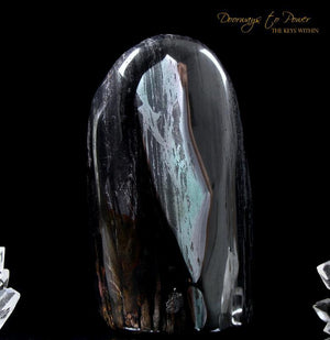 Hematite Crystal Altar Stone 'The Guardian' 