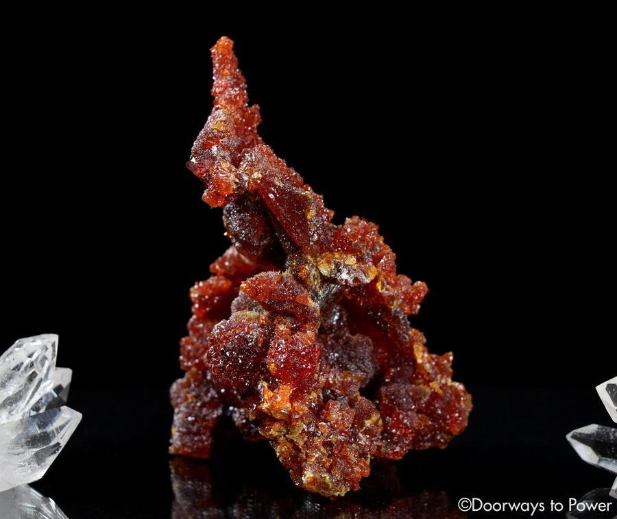 XL Zincite Crystal Specimen Rare A+++ Collectors Quality