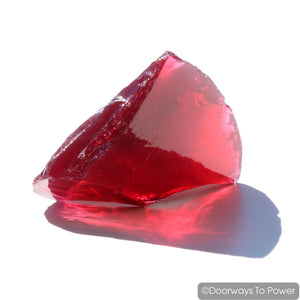Raspberry Forte Veritas Monatomic Andara Crystal 'Wisdom'